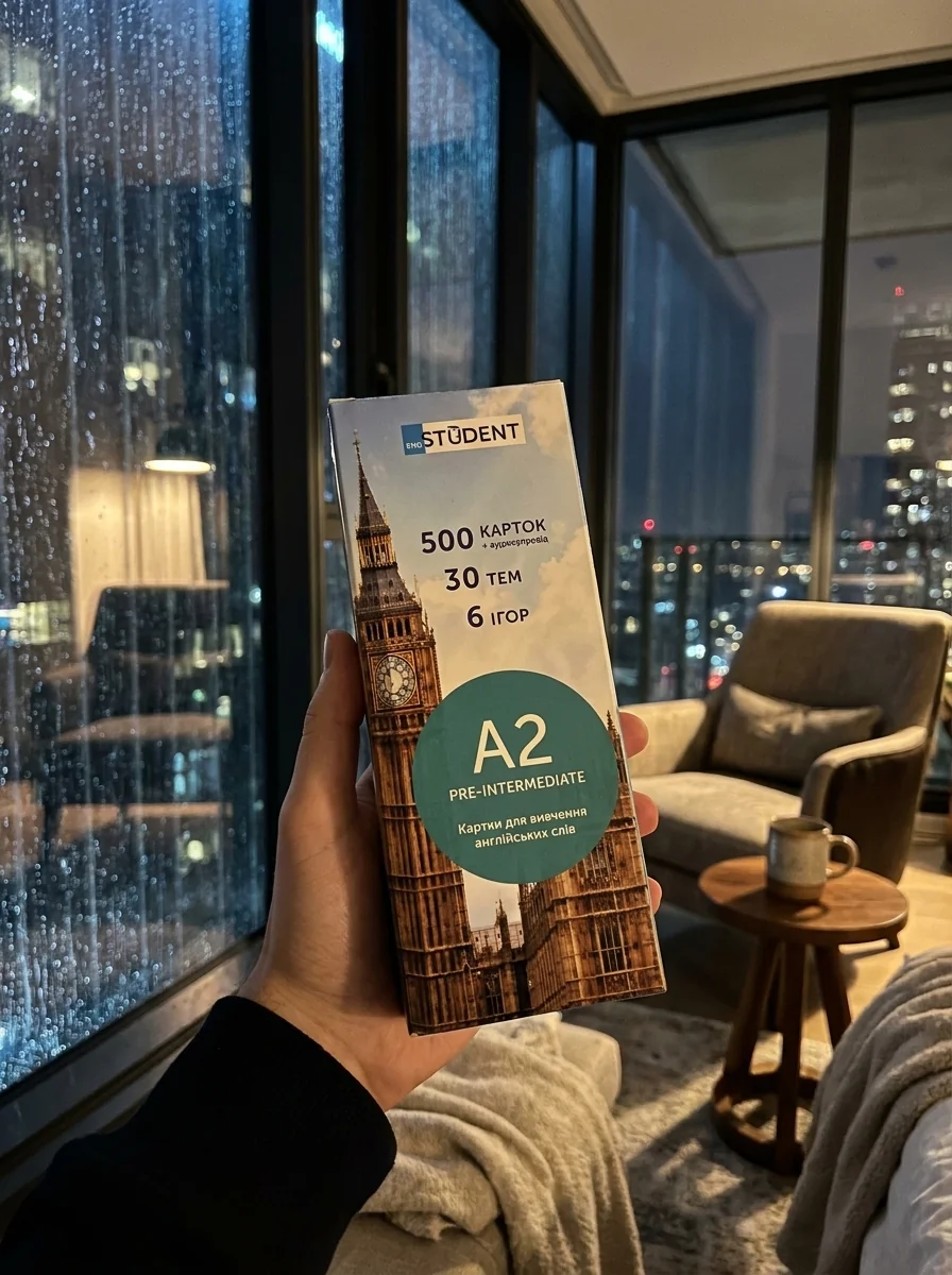 A2 (500) коробка Pre-Intermediate — English Student, обкладинка