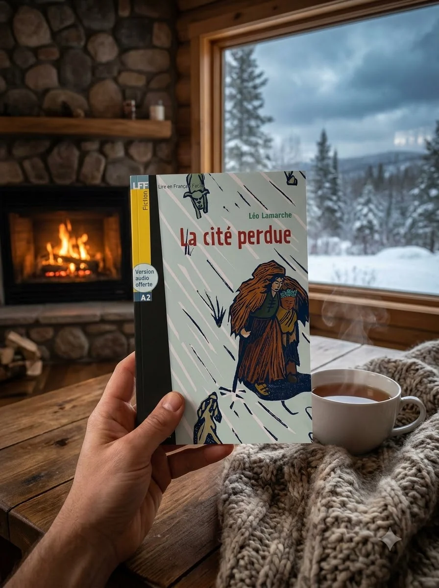A2 La Cite' perdue + CD audio — Лео Ламарш, обкладинка