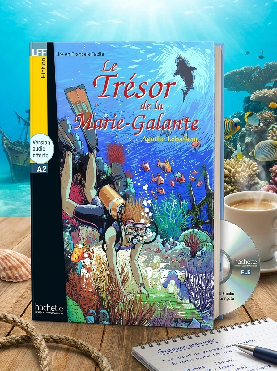 A2 Le Tre'sor de la Marie-Galante + CD audio — Вивчення мов