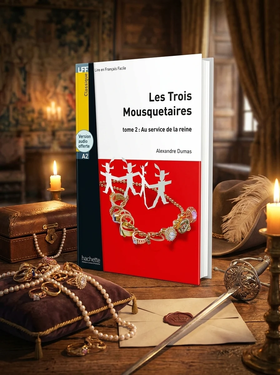 A2 Les Trois Mousquetaires. Tome 2 + CD audio MP3 — Вивчення мов
