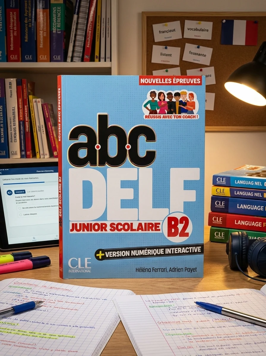 ABC DELF Junior scolaire 3e edition B2 Livre — Гелена Феррарі, обкладинка