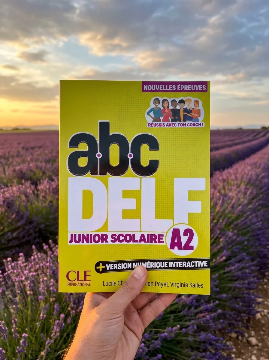 ABC DELF Junior scolaire. Niveau A2. 3e edition — Люсіль Шапіро, обкладинка