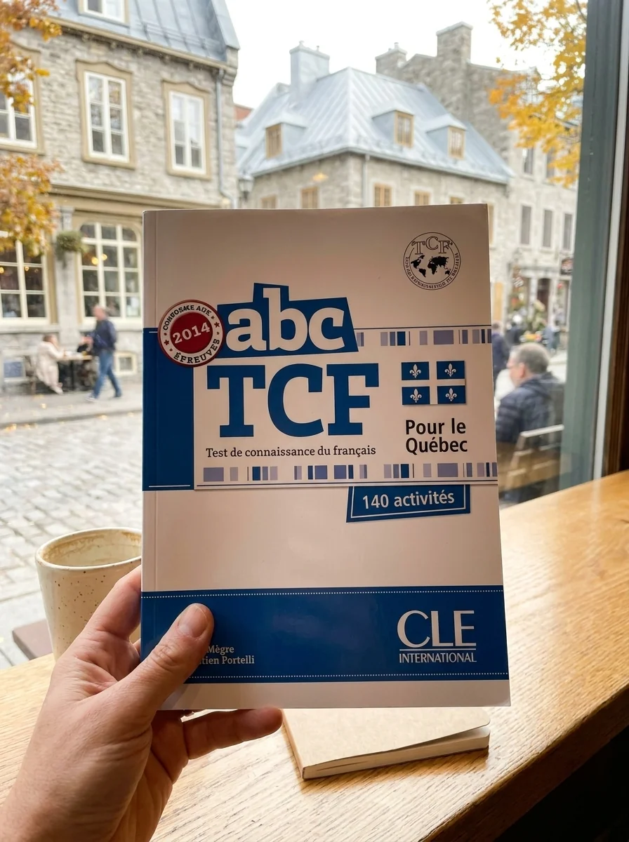 ABC TCF. Test de connaissance du français — Бруно Мегре, обкладинка