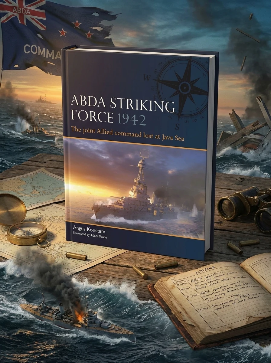 ABDA Striking Force 1942: The joint Allied command lost at Java Sea — Ангус Констам, обкладинка