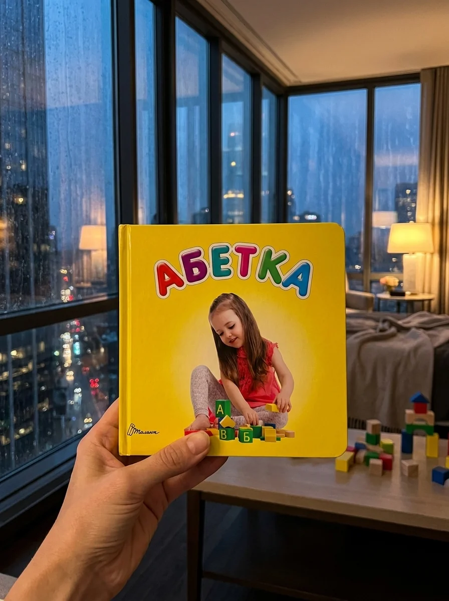 Абетка — Лілія Гуменна, обкладинка