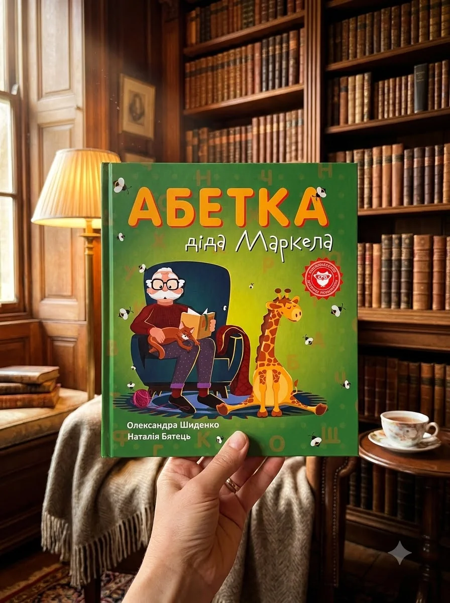 Абетка діда Маркела — Пізнавальні книги для дітей