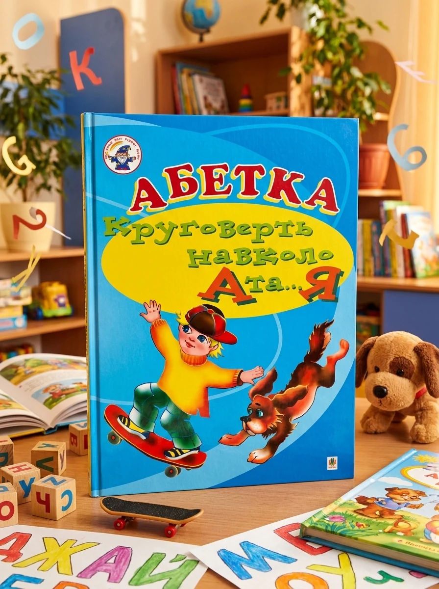 Абетка. Круговерть навколо А і...Я — Дитяча література
