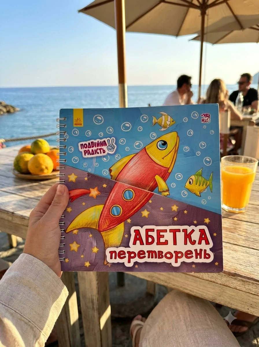 Абетка перетворень. Подвійна радість — Дитячі книги