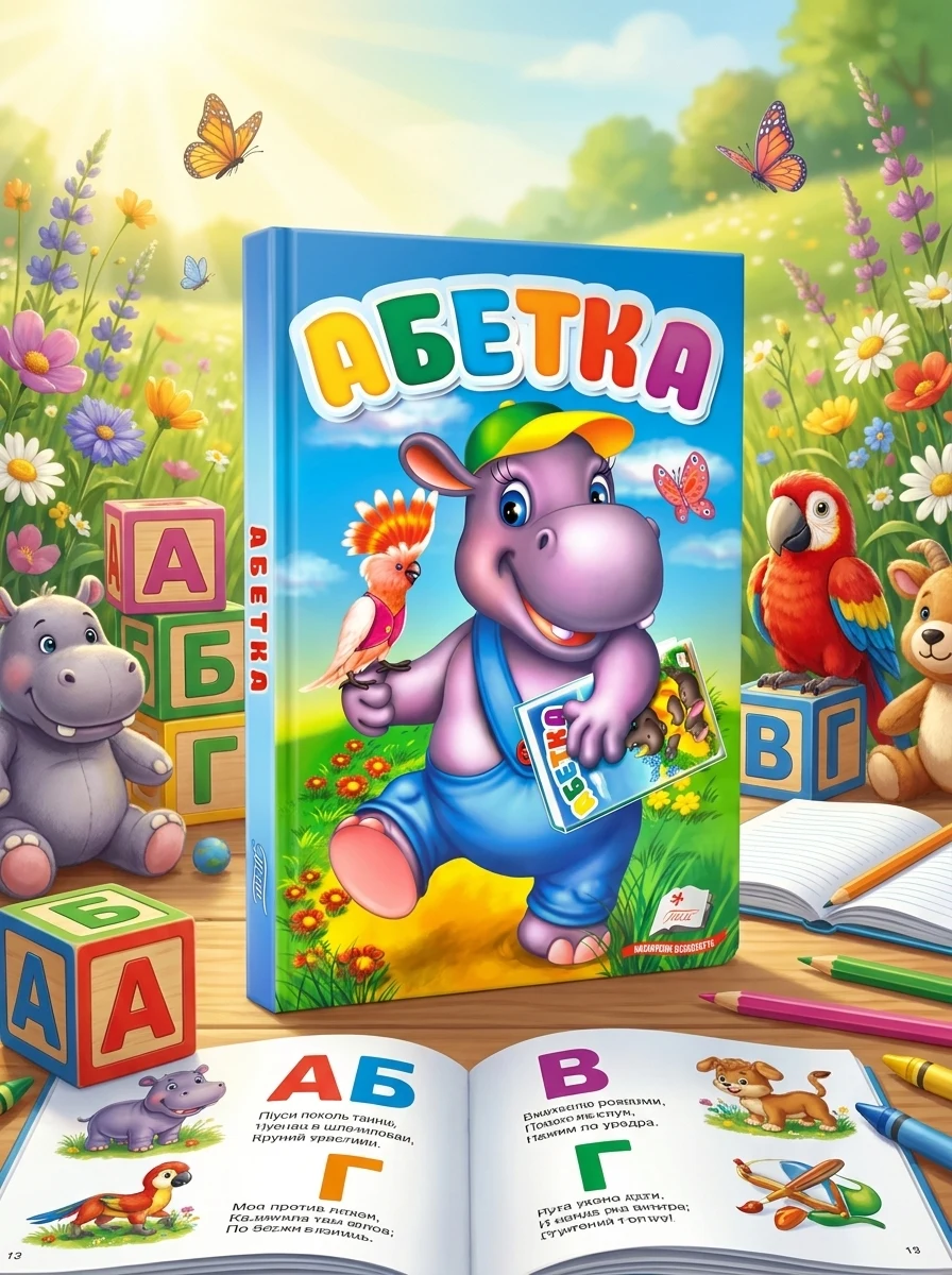 Абетка. Перші знання малюка
