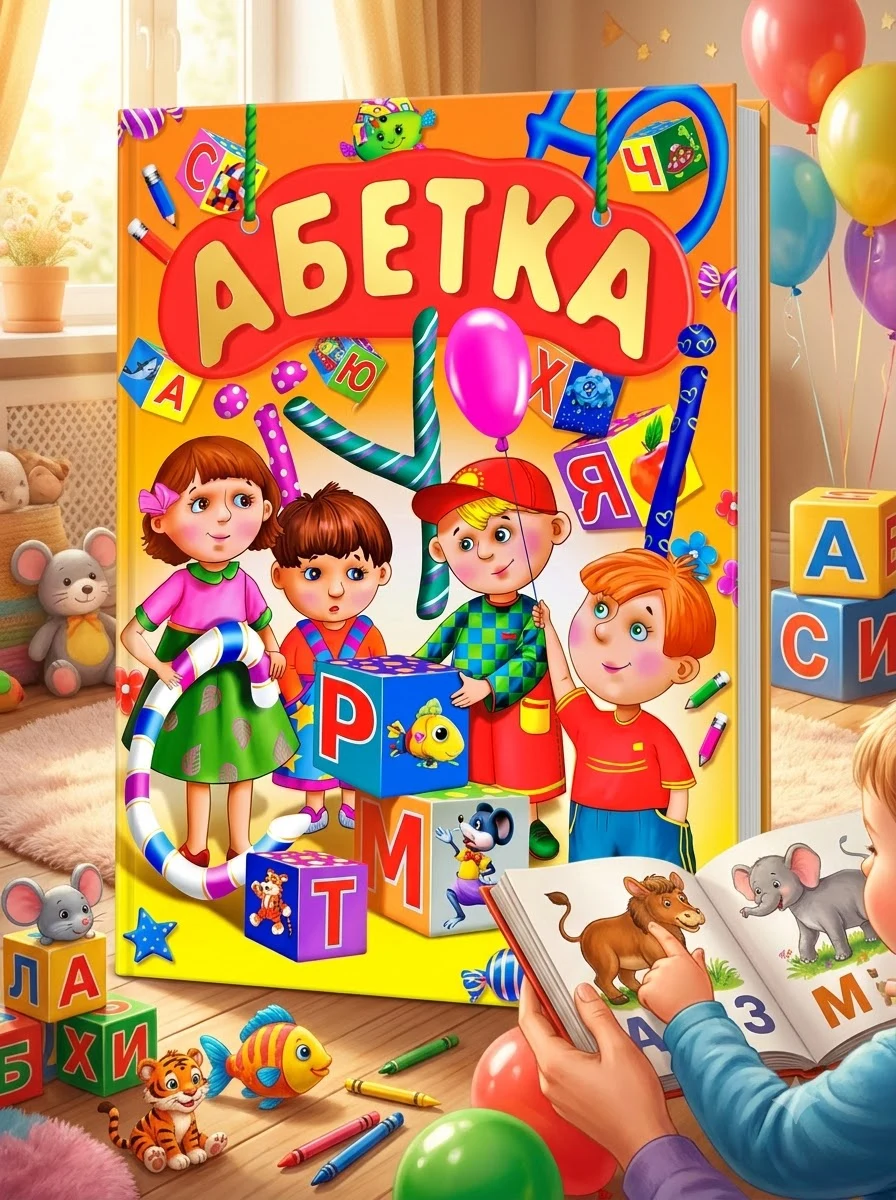 Абетка (подарунковий випуск) — Дитячі книги