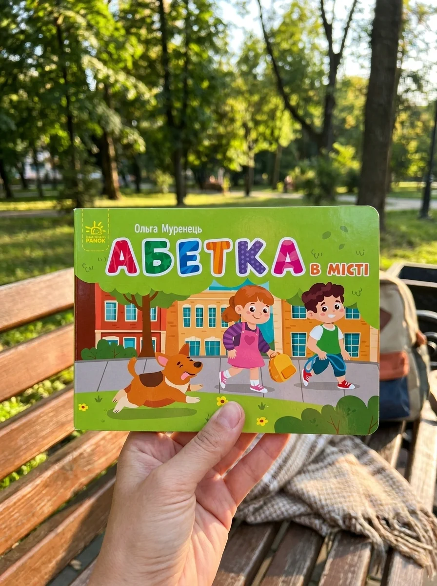 Абетка в місті Видаництво Ранок — Дитяча література