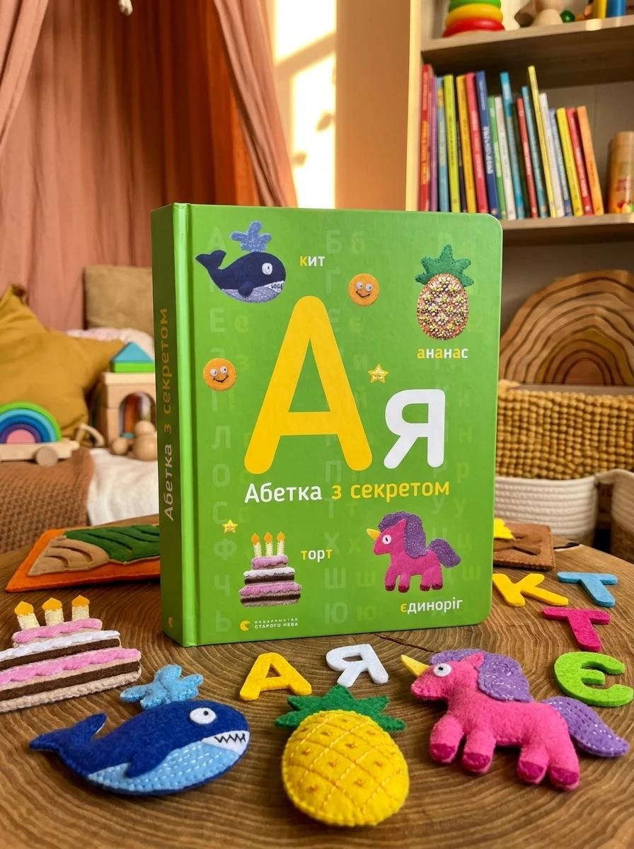 Абетка з секретом — Дитячі книги