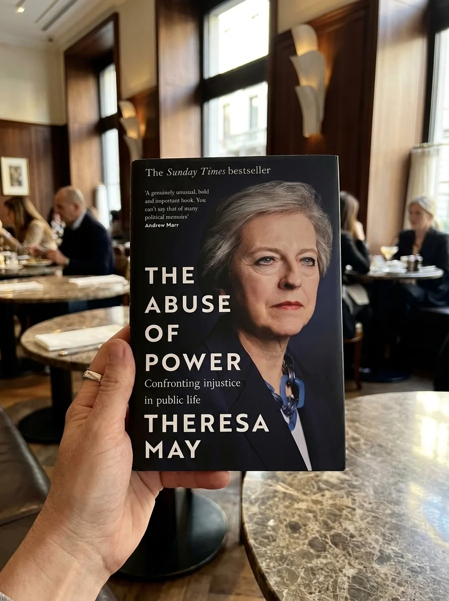 Abuse of Power — Theresa May, обкладинка