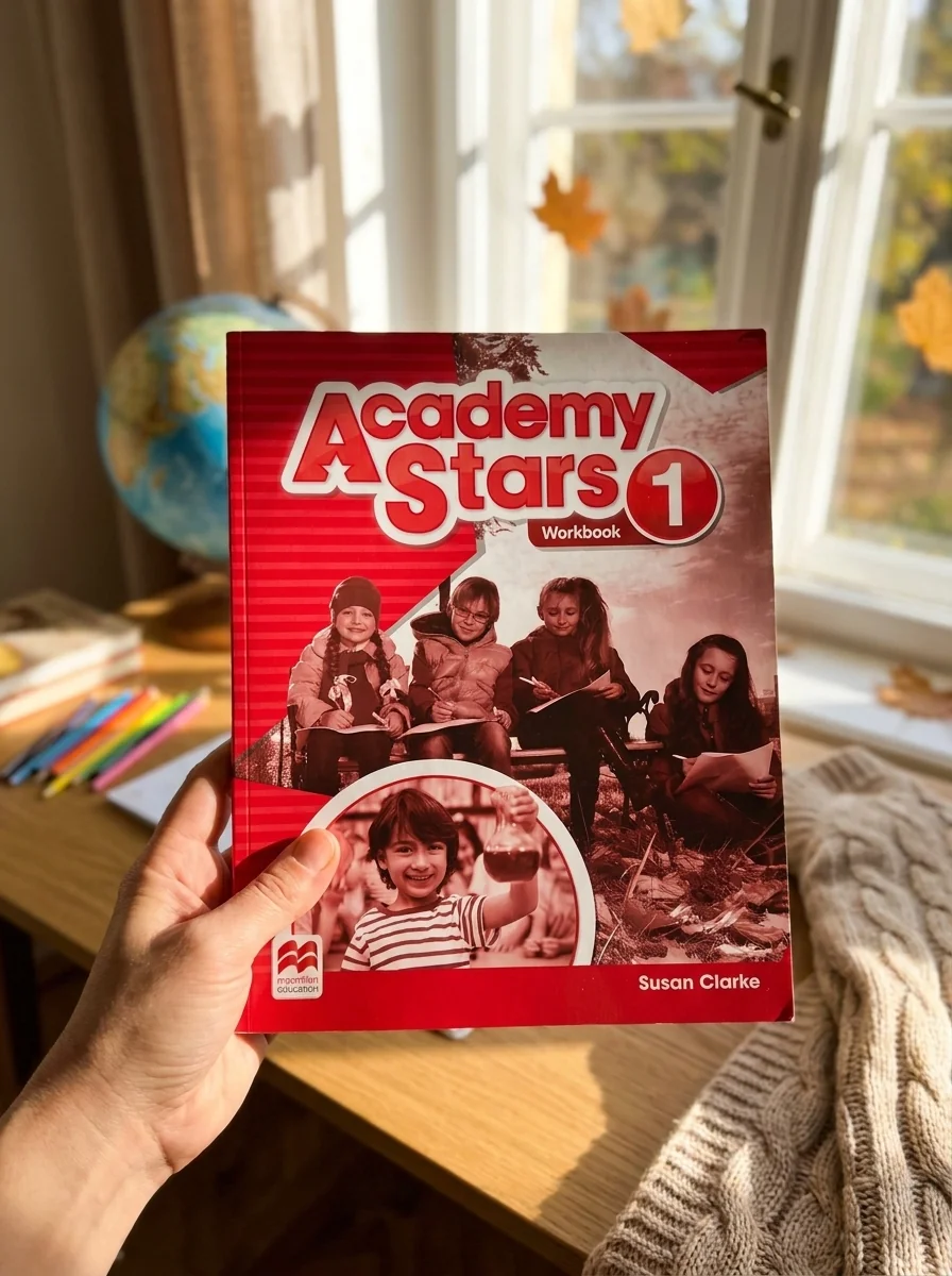 Academy Stars for Ukraine Level 1. Workbook — Сьюзен Кларк, обкладинка