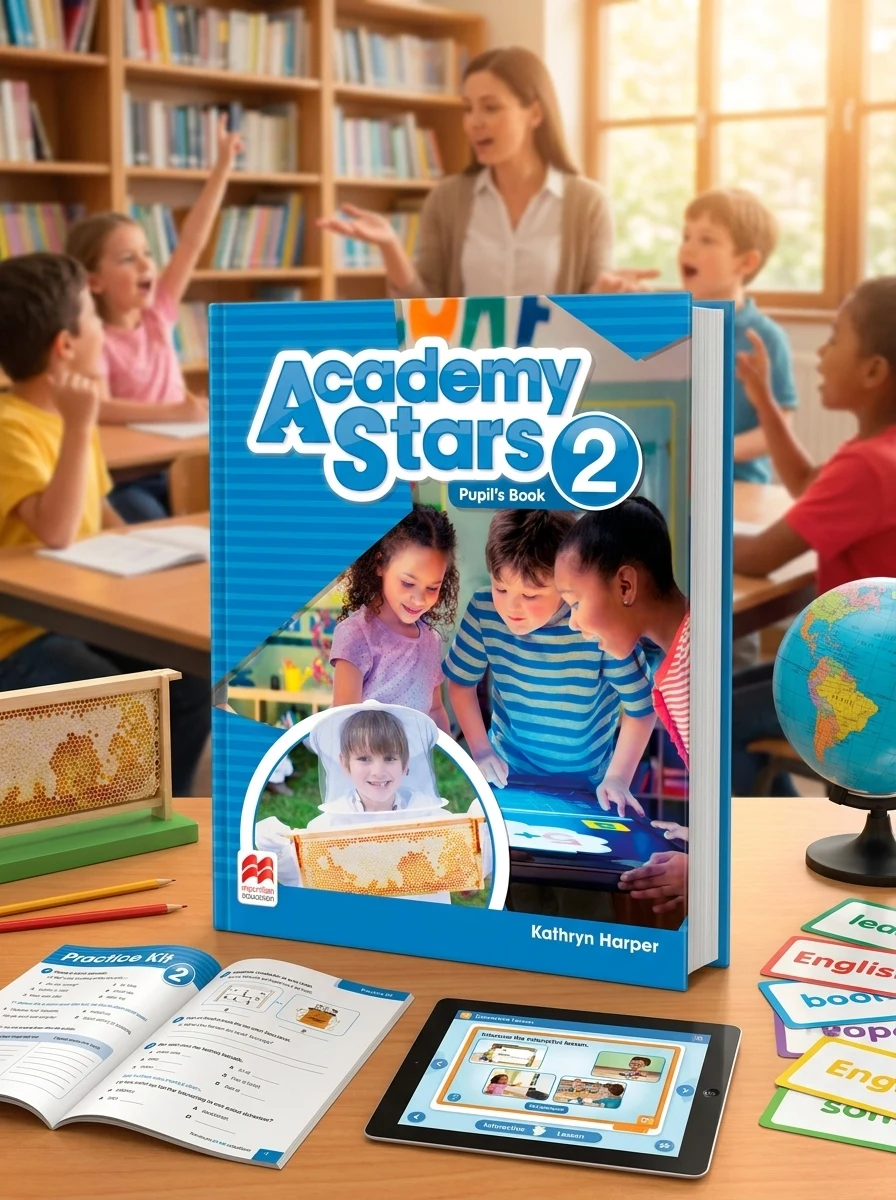 Academy Stars for Ukraine Level 2. Pupil's Book with Digital PB & Pupil's Practice Kit — Вивчення мов