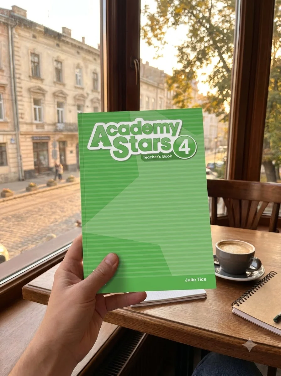 Academy Stars for Ukraine Level 4 Teacher’s Pack — Джулі Тайс, обкладинка