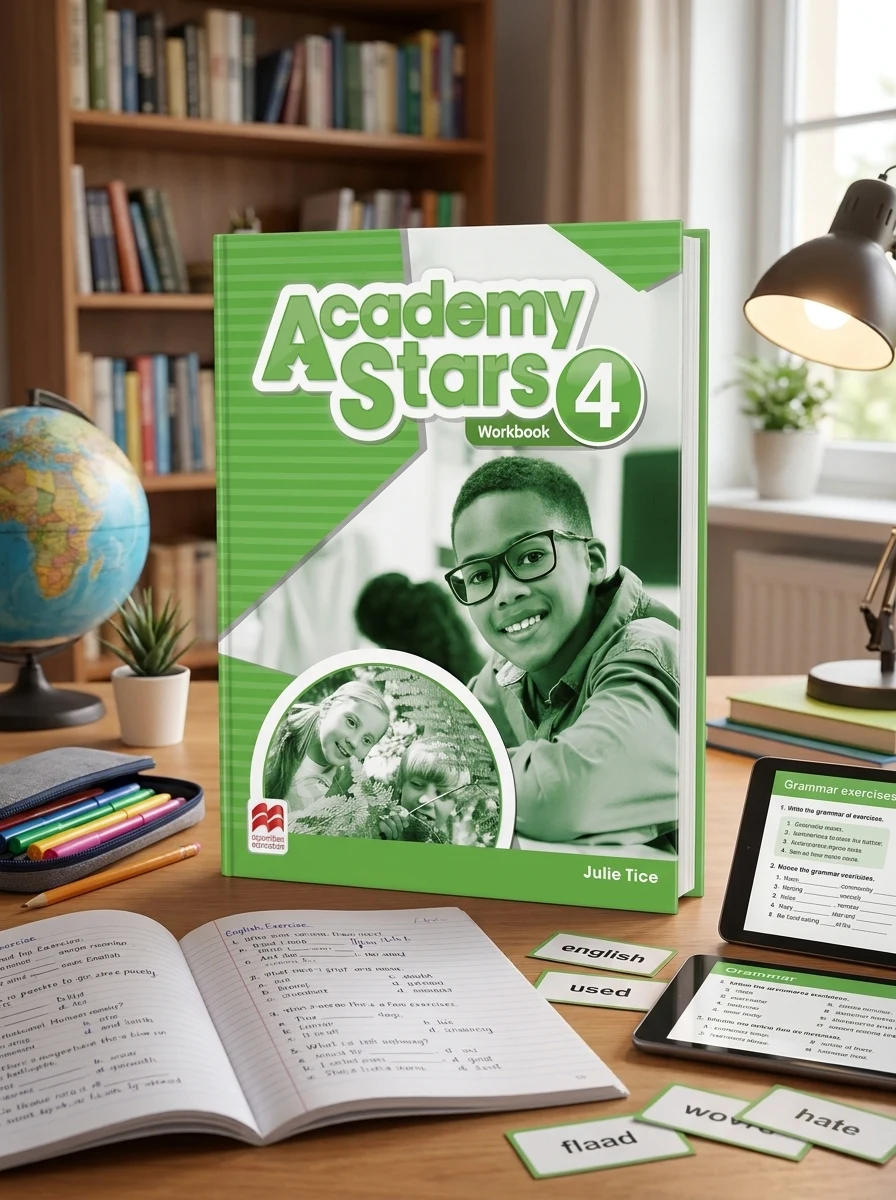Academy Stars for Ukraine Level 4 Workbook — Вивчення мов