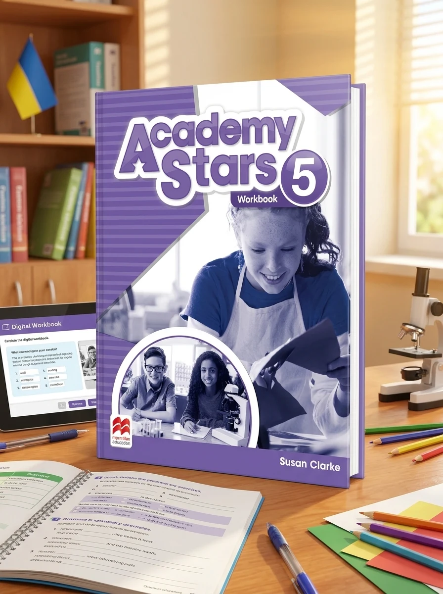 Academy Stars for Ukraine Level 5 Workbook with Digital Workbook — Вивчення мов