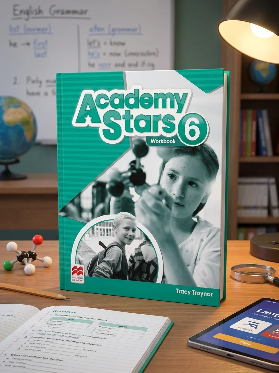 Academy Stars for Ukraine Level 6 Workbook — Вивчення мов