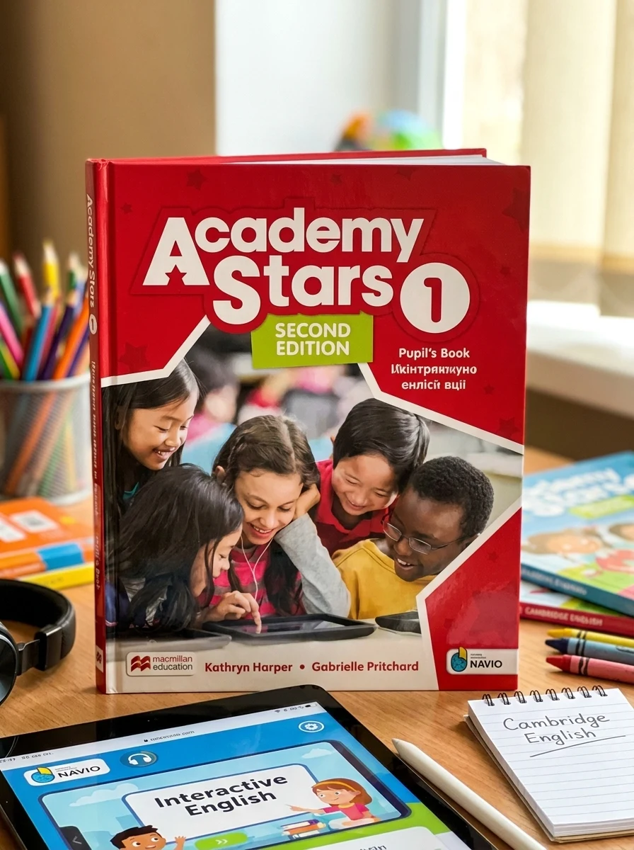 Academy Stars Second Edition Level 1 Pupil's Book with Navio App and Digital Pupil's Book