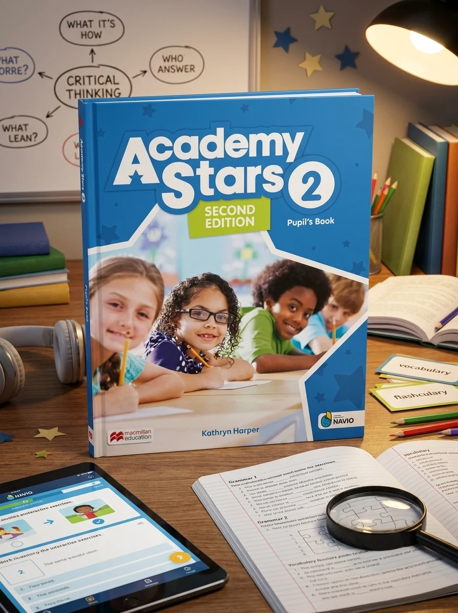 Academy Stars Second Edition Level 2 Pupil's Book with Navio App and Digital — Вивчення мов