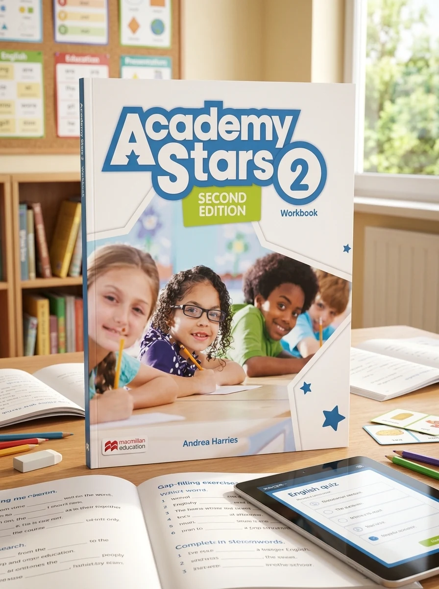 Academy Stars Second Edition Level 2 Workbook with Digital — Вивчення мов