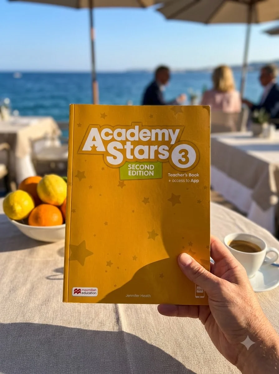 Academy Stars Second Edition Level 3 Teacher's Book with App — Дженніфер Хіт, обкладинка