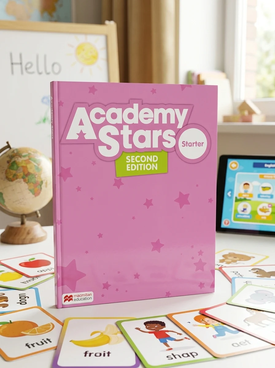 Academy Stars Second Edition Starter Level Flashcards — Вивчення мов