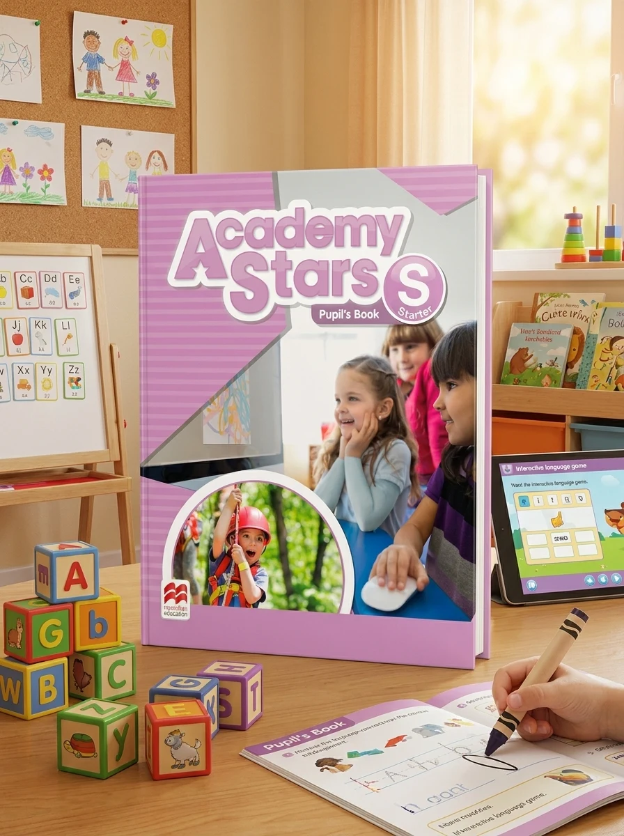 Academy Stars Starter Pupil's Book Pack with Alphabet Book