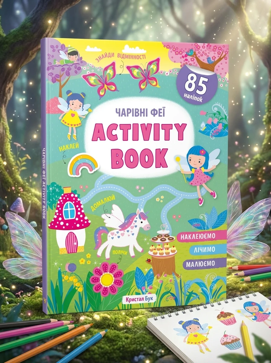 Activity-book. Чарівні феї — фото 2