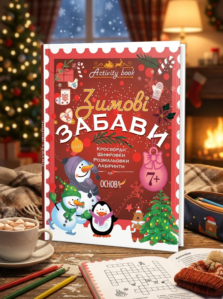 Activity book. Зимові забави. 7+. АКБ007(85) — Дитяча література