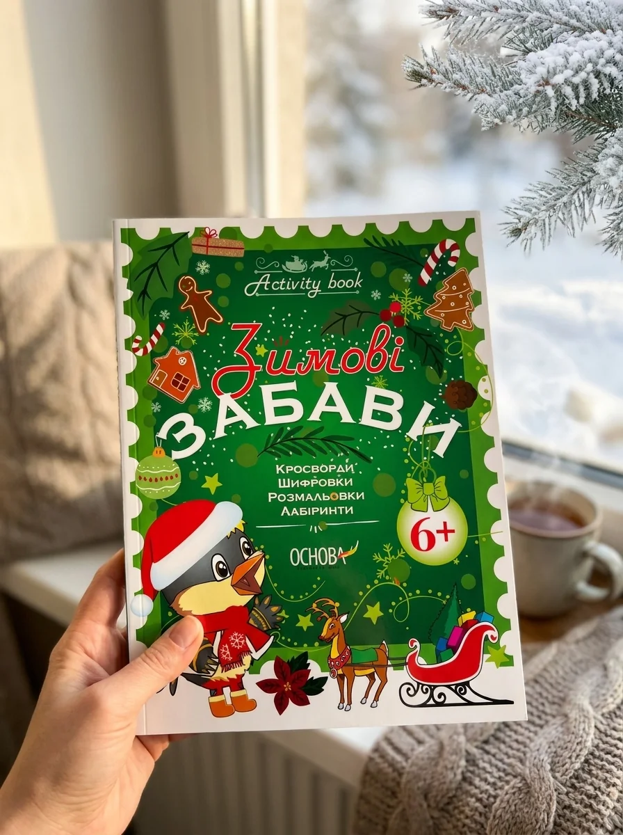 Activity book. Зимові забави. Для дітей від 6 років — Дитяча література