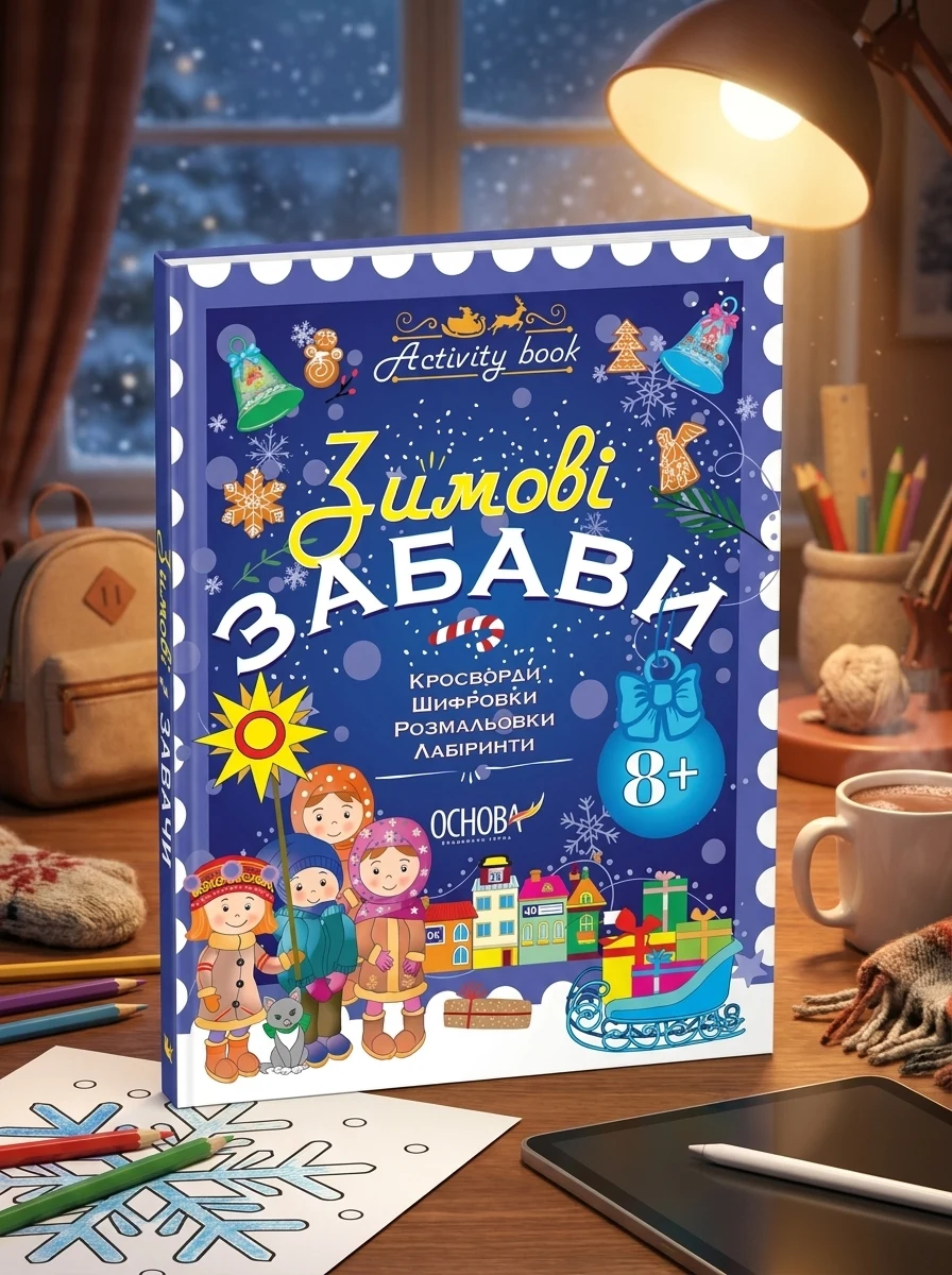 Activity book. Зимові забави. Для дітей від 8 років — Дитяча література