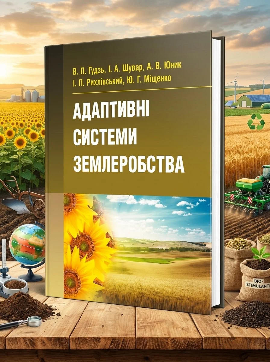 Адаптивні системи землеробства — Гудзь В.П., обкладинка