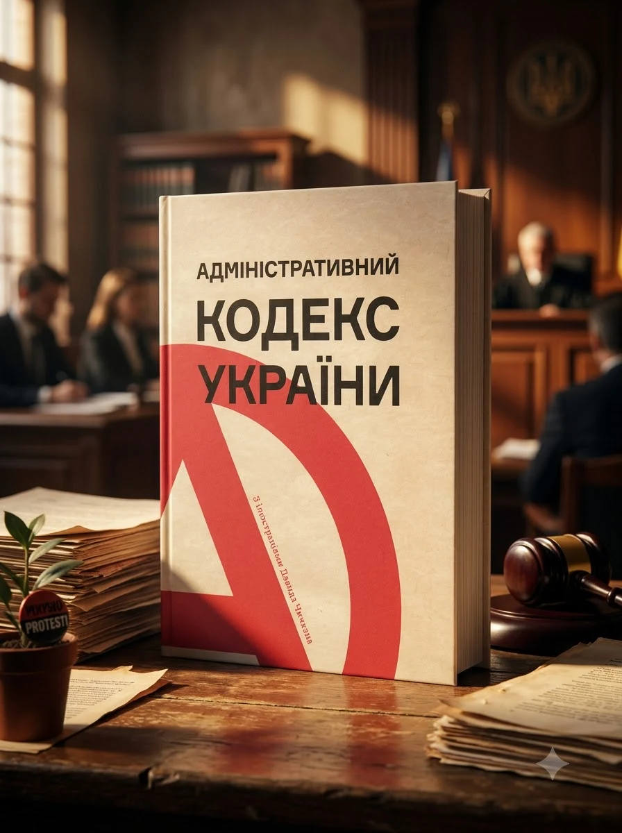 Адміністративний кодекс України — Ганна Копилова, обкладинка