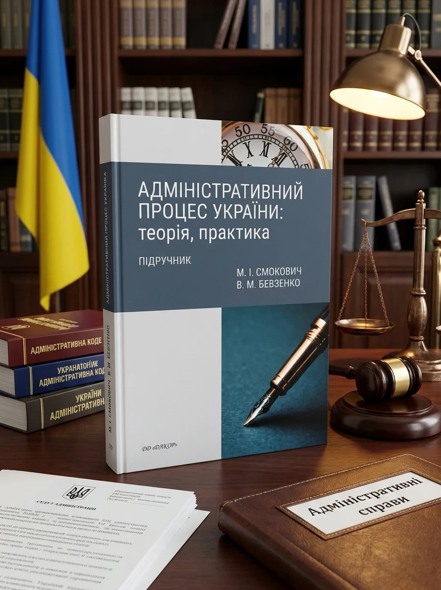 Адміністративний процес України: теорія, практика. Підручник — Володимир Бевзенко, обкладинка