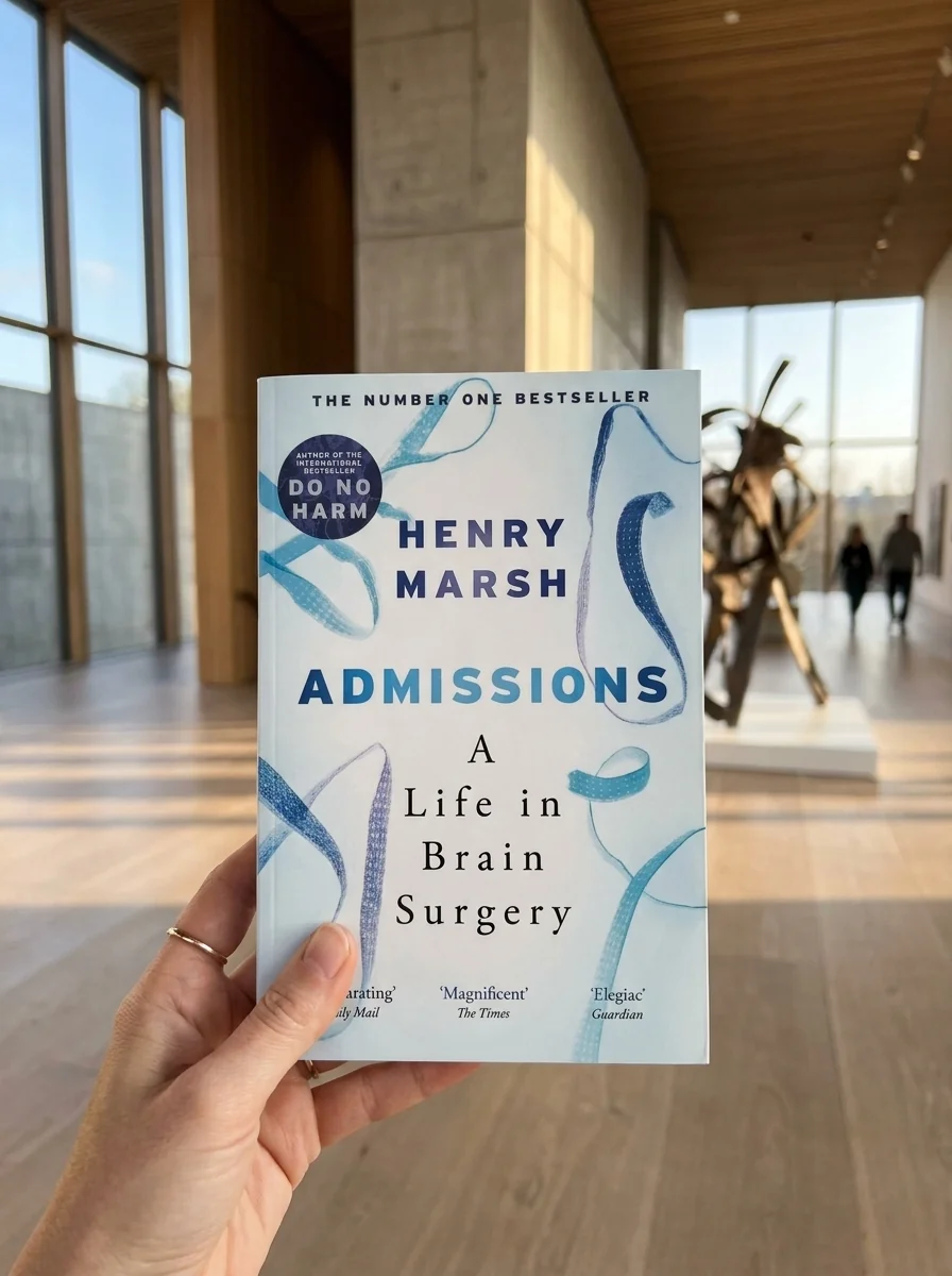 Admissions. A Life in Brain Surgery — Генрі Марш, обкладинка