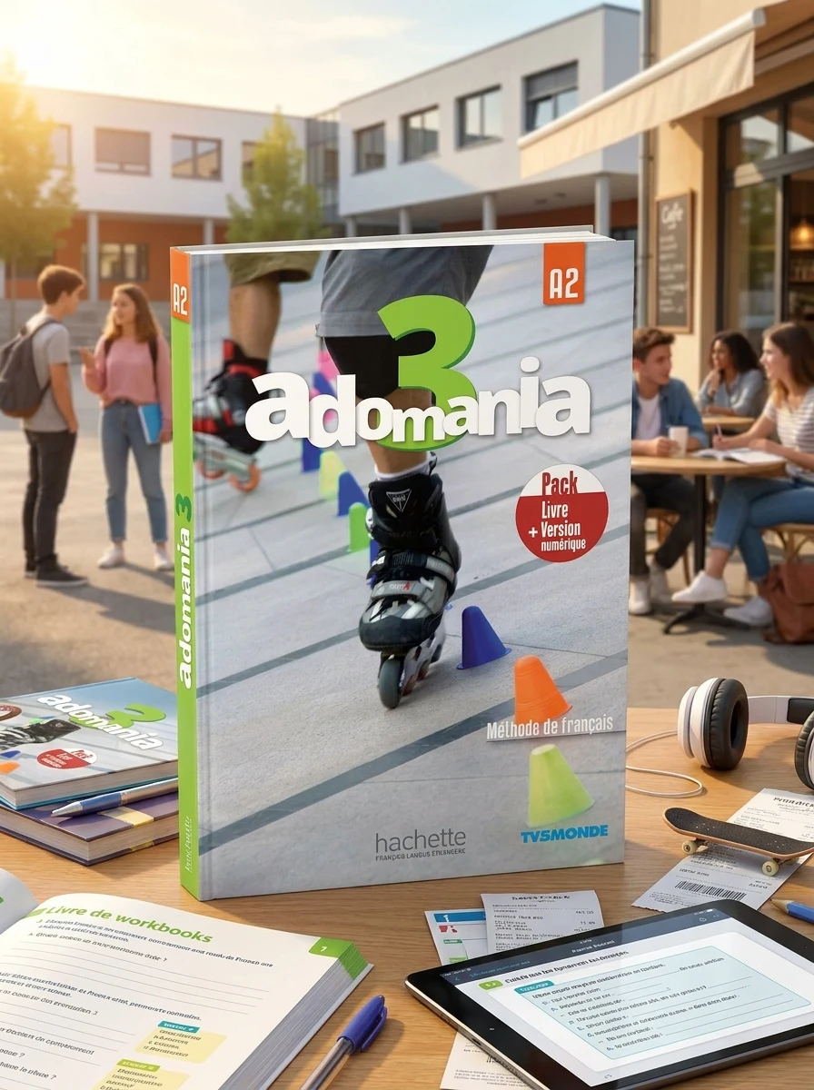 Adomania 3 - Pack Livre de l'eleve + Version numerique — Вивчення мов