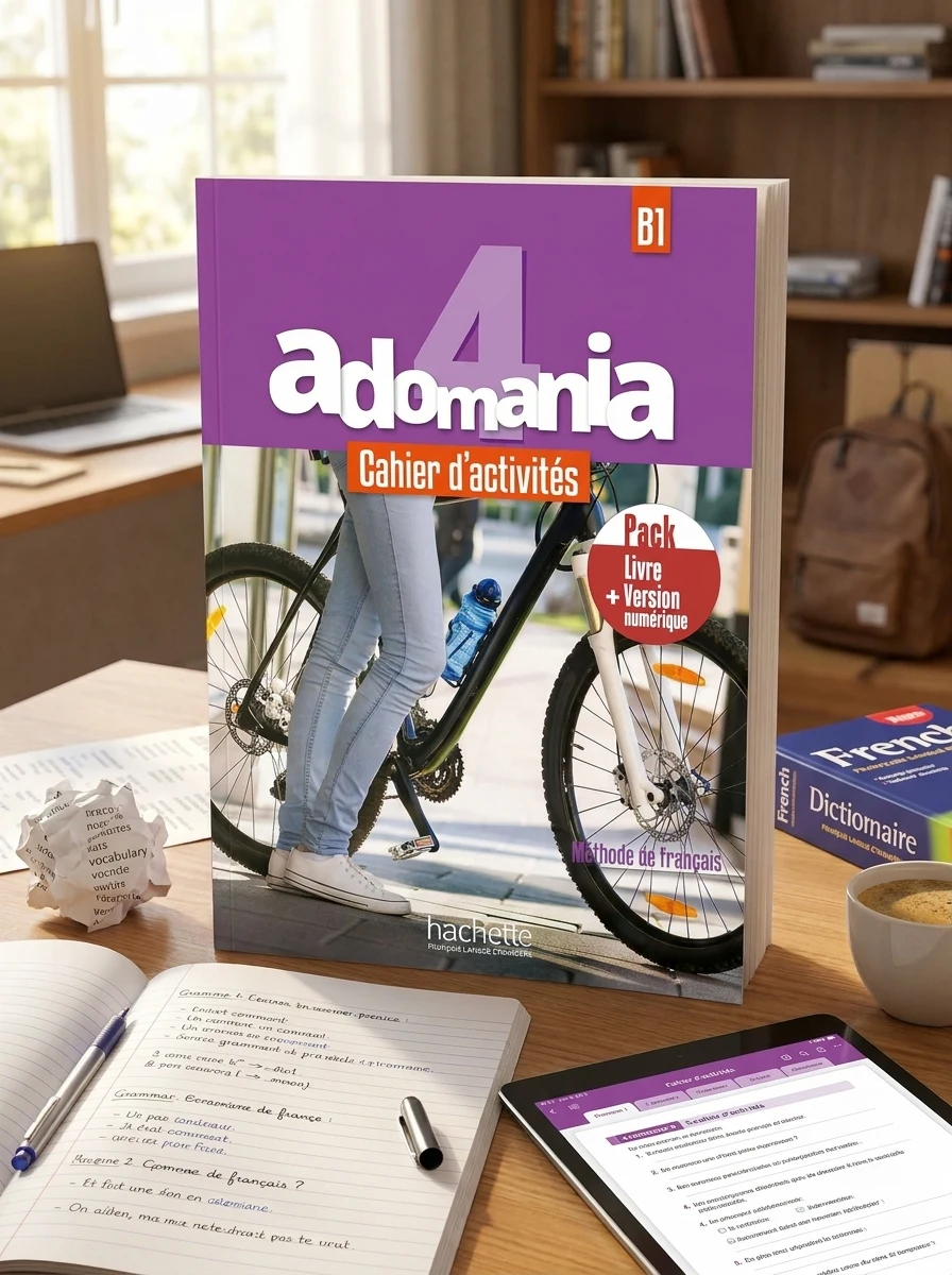 Adomania 4 - Pack Cahier d'activites + Version numerique — Вивчення мов