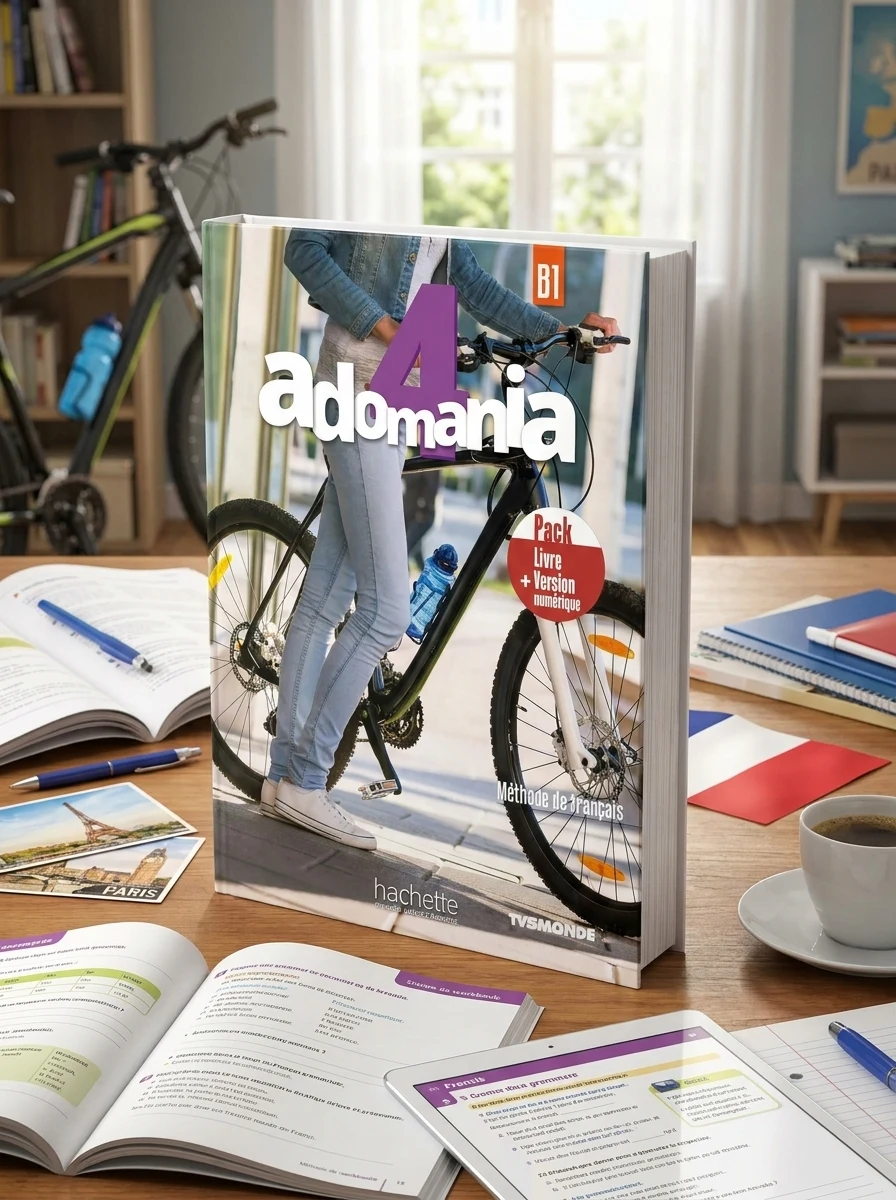 Adomania 4 - Pack Livre de l'eleve + Version numerique — Вивчення мов