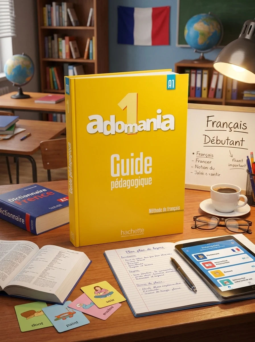 Adomania. Niveau 1 Guide pedagogique — Вивчення мов