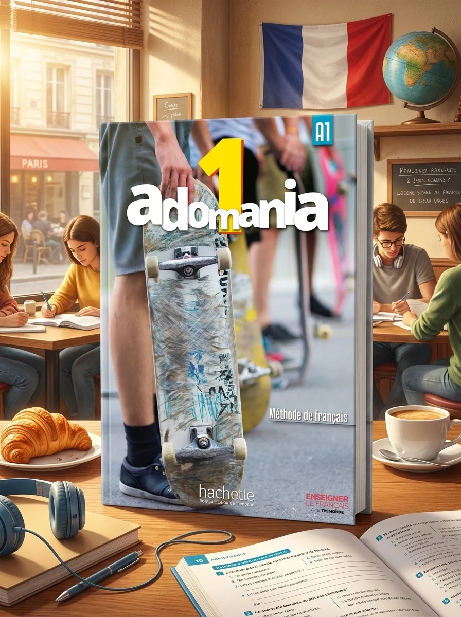 Adomania. Niveau 1 Livre de l'eleve + CD-ROM — Вивчення мов