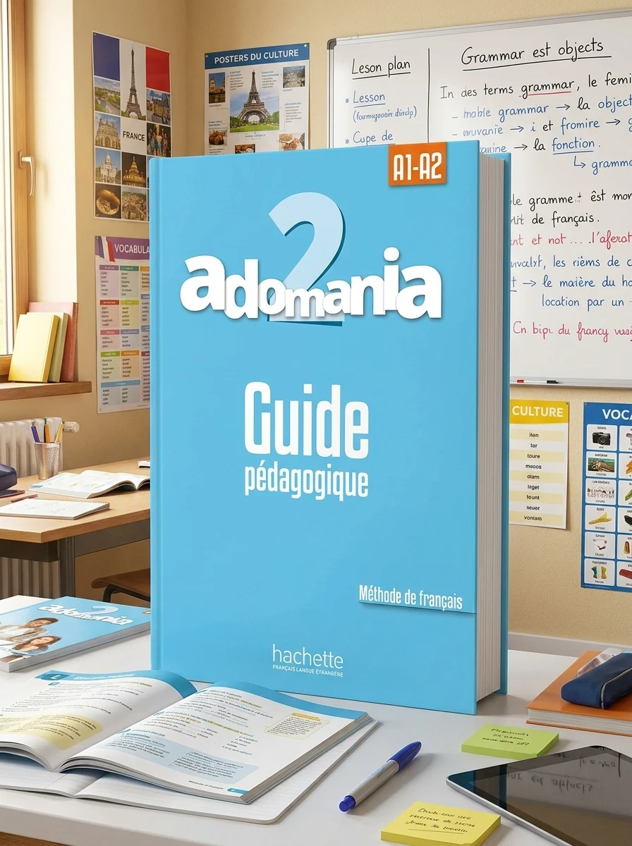 Adomania. Niveau 2 Guide pedagogique — Вивчення мов