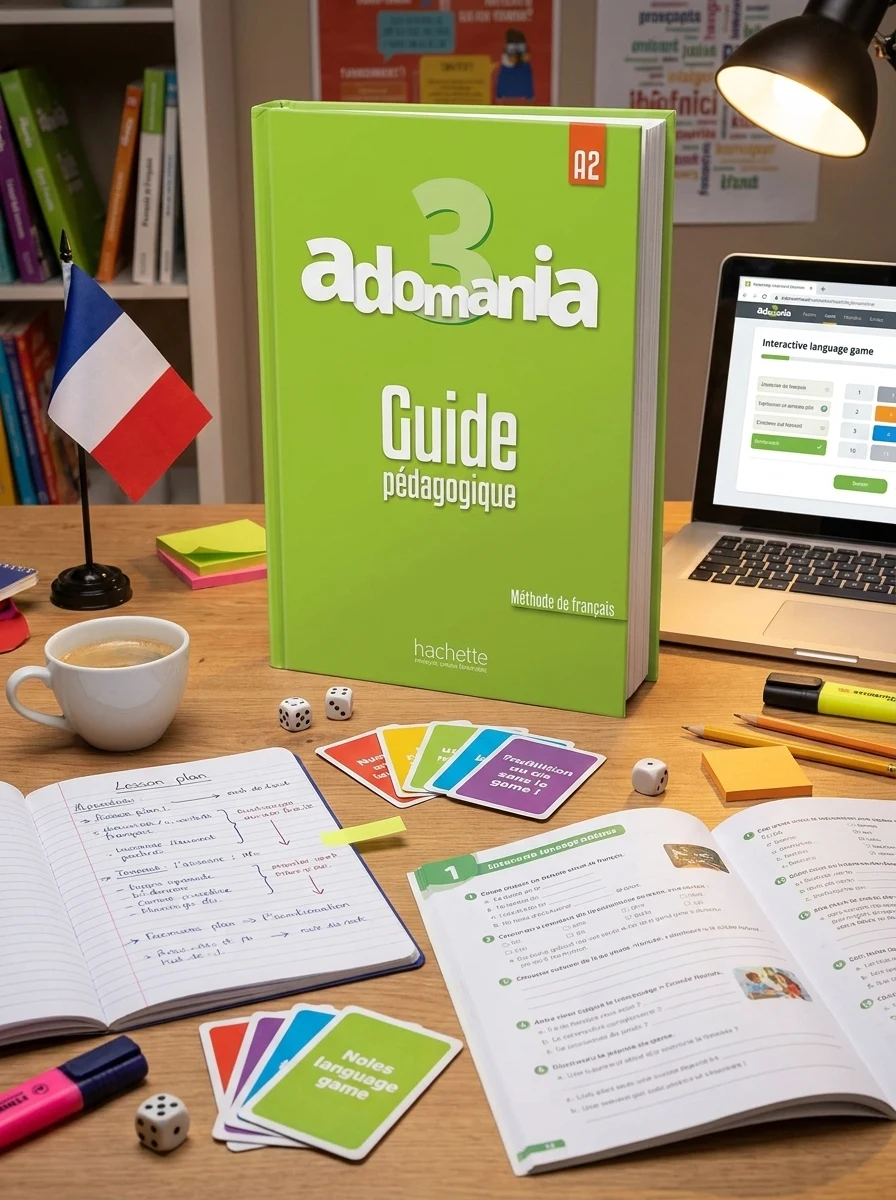 Adomania. Niveau 3 Guide pedagogique — Вивчення мов