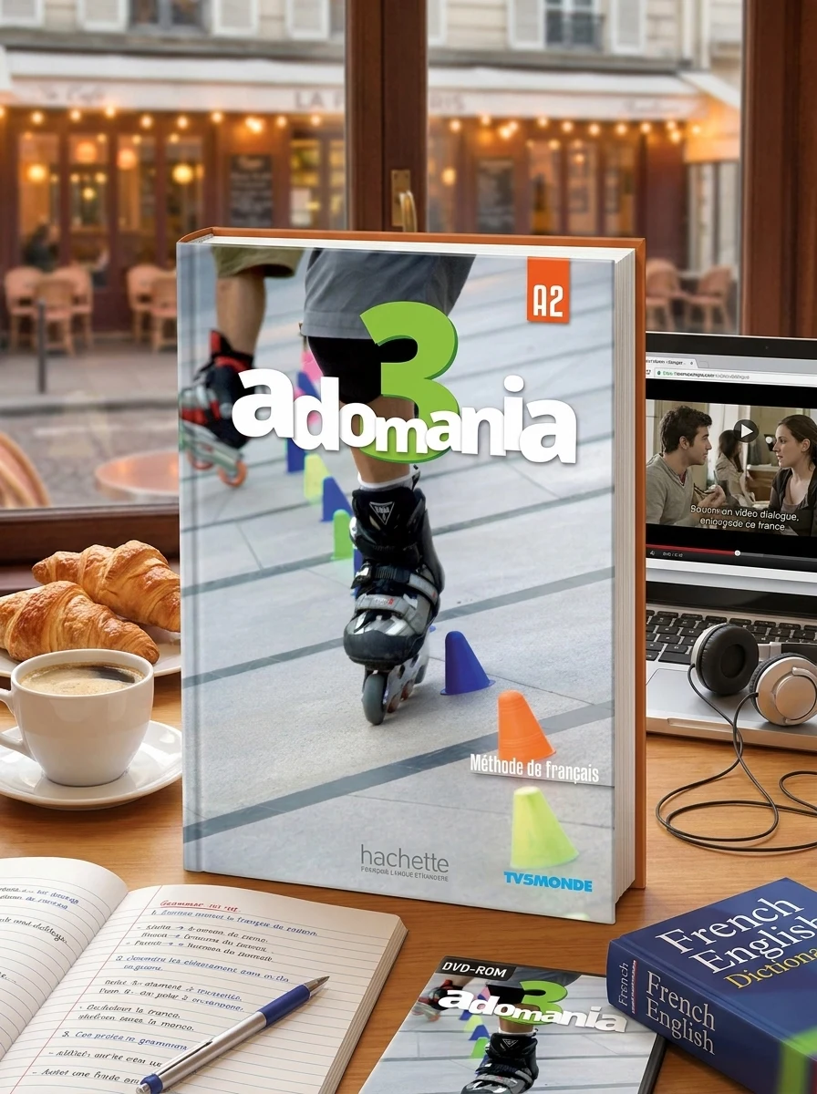Adomania. Niveau 3 Livre de l'eleve + DVD-ROM — Вивчення мов