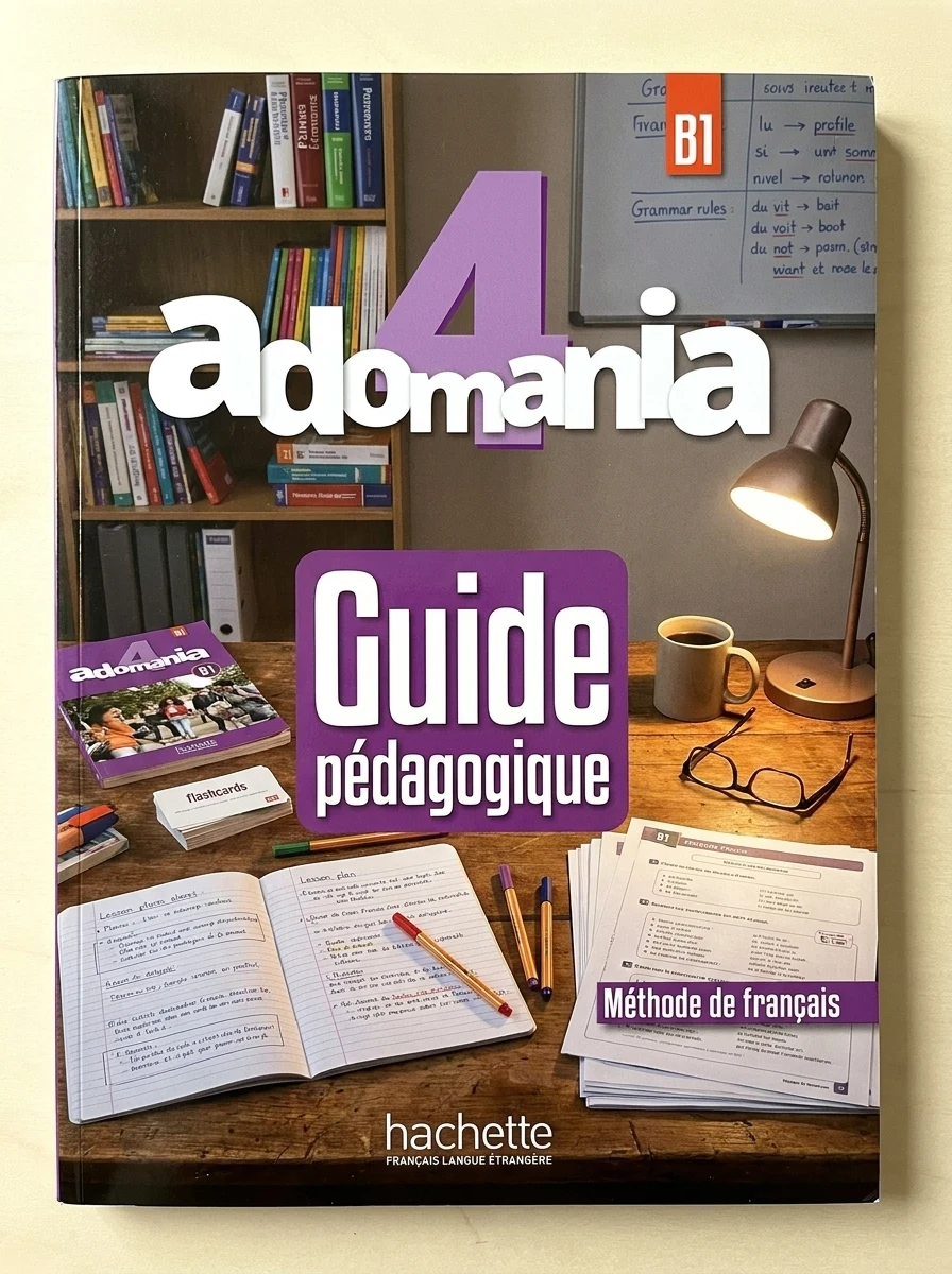 Adomania. Niveau 4 Guide pedagogique — Вивчення мов
