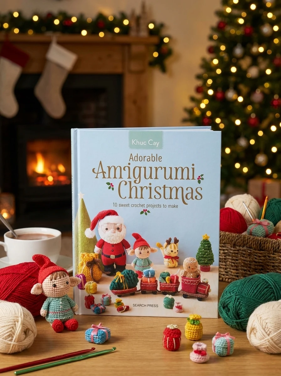 Adorable Amigurumi Christmas: 10 sweet crochet projects to make and treasure — Дім, сім'я, релігія