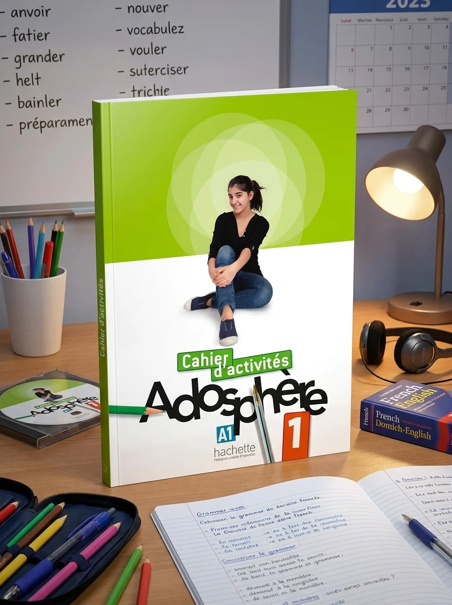 Adosphe're. Niveau 1/ Cahier d'activit'es + CD-ROM — Вивчення мов