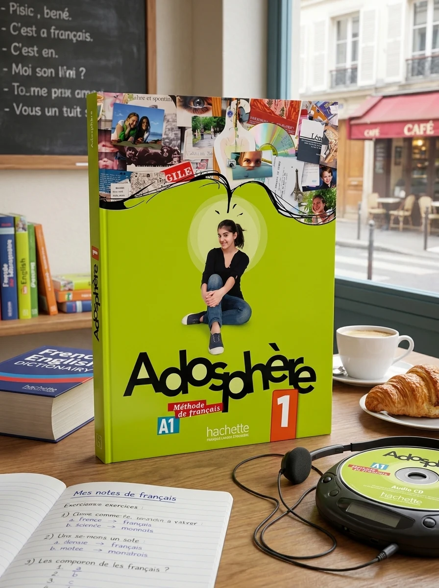 Adosphe're. Niveau 1/ Livre de l'ele've + CD — Вивчення мов