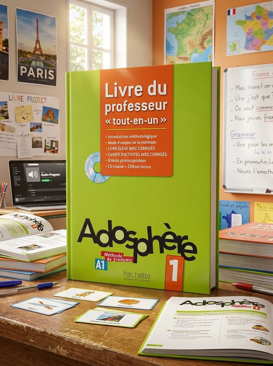 Adosphe're. Niveau 1/ Livre du professeur — Вивчення мов